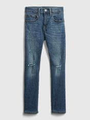 Gap Dětské džíny super skinny destructed with max stretch 5