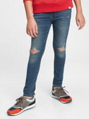 Gap Dětské džíny super skinny destructed with max stretch 5