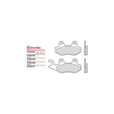 Brembo Zadní brzdové destičky Brembo Can-Am 800 COMMANDER LEFT/REAR 2011 - směs 06