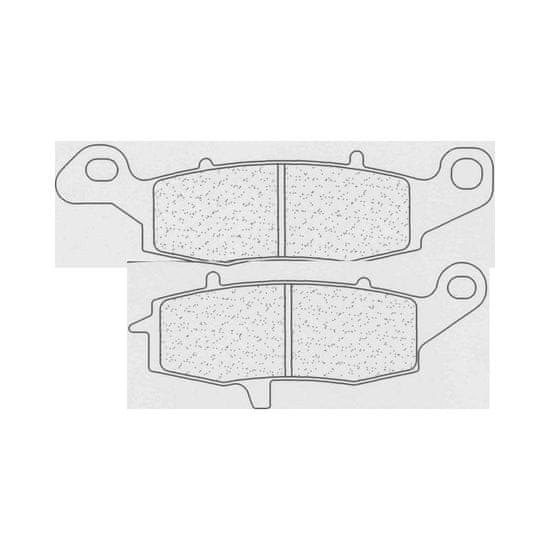 CL BRAKES Zadní brzdové destičky CL-Brakes KAWASAKI VN 1500 Mean Streak 2002-2002 směs RX3