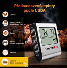 ThermoPro Digitální teploměr TP-16