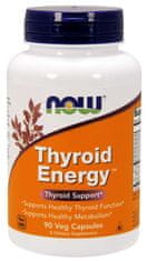 NOW Foods Thyroid Energy (Štítná žláza), 90 rostlinných kapslí
