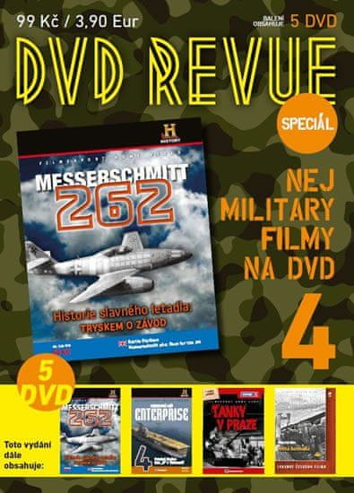 DVD Revue speciál 4: Letadlová loď Enterprise 4, Souboj vojevůdců 4, Messerschmitt 262, Tanky v Praze a Němá barikáda (5DVD)