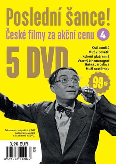 Poslední šance 4 /papírové pošetky/ (5DVD)