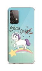 TopQ Kryt Samsung A52 silikon Stay Unicorn 55756