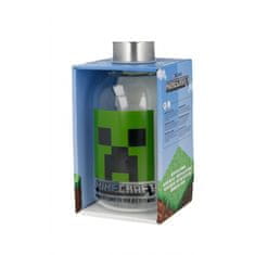 Stor Luxusní skleněná láhev Minecraft 620ml, 00444