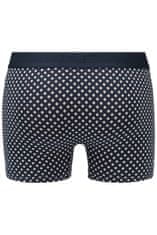 Replay Boxerky Boxer Style 7 Cuff Logo&Print 2Pcs Box - Dark Blue/Light Grey S