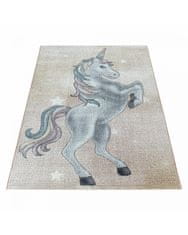 Ayyildiz AKCE: 80x150 cm Dětský kusový koberec Funny 2102 yellow 80x150