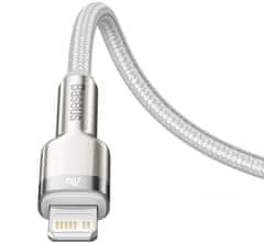 BASEUS Cafule Series nabíjecí / datový kabel USB-C na Lightning PD 20 W 2 m CATLJK-B02, bílá