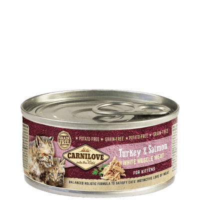 Carnilove WMM Turkey & Salmon for Kittens 12 x 100 g