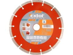 Extol Premium Kotouč diamantový řezný (108715) segmentový, 230x22,2mm, suché řezání