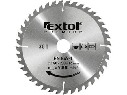 Extol Premium Kotouč pilový (8803246) s SK plátky, 300x2,2x30mm, 40T