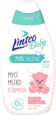 LINTEO Baby BIO kojenecký set na koupání MAXI