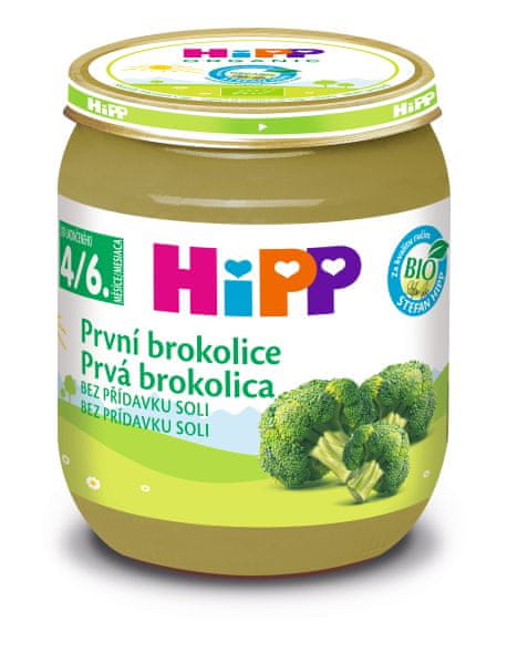 HiPP BIO První brokolice - 6 x 125g