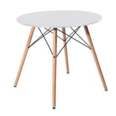 Timeless Tools 4 ks moderních jídelních židlí se stolem, více barev - bílá
