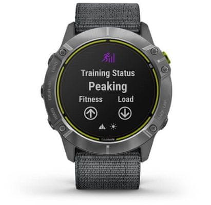 Inteligentné hodinky Garmin fenix 6 Pro Solar, hudobný prehrávač, bezkontaktné platby, notifikácie z telefónu, z aplikácií