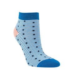RS  dámské letní kotníkové bavlněné jemně pruhované ponožky 1524921 4-pack, 39-42
