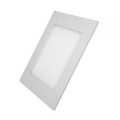 GETI Led panel stropní do podhledu 12W čtvercový bílý 4000K 780lm GCP12S Geti 170x170mm 