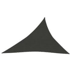 Greatstore Plachta proti slunci 160 g/m2 antracitová 3 x 4 x 5 m HDPE