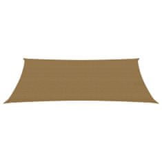 Greatstore Plachta proti slunci 160 g/m2 taupe 2 x 4 m HDPE