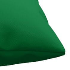 Greatstore Dekorační polštáře 4 ks zelené 50 x 50 cm textil