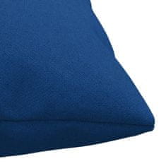 Vidaxl Dekorační polštáře 4 ks královsky modré 40 x 40 cm textil