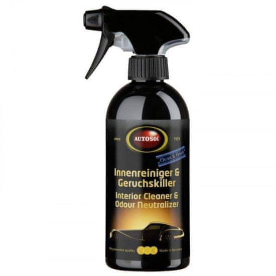 Autosol Active Interior Cleaner and Odour Neutralizer - aktivní čistič interiéru auta a odstraňovač zápachu