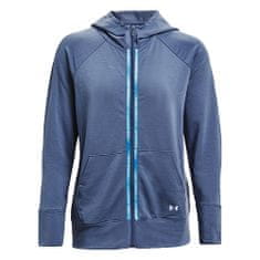 Under Armour Rival Terry Taped FZ Hoodie-BLU, Rival Terry Taped FZ Hoodie-BLU | 1360907-470 | MD