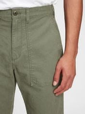 Gap Kalhoty Straight Fit Utility Pant 34