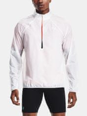 Under Armour Bunda UA Impasse Flow 1/2 Zip-WHT L