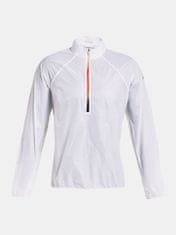 Under Armour Bunda UA Impasse Flow 1/2 Zip-WHT L