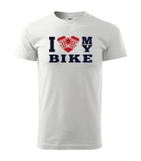 MSP Pánské triko s moto motivem 67 I Love My Bike