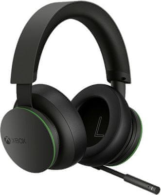 Sluchátka Microsoft Xbox Wireless Headset (TLL-00002), 40mm měniče, Xbox One, Xbox Series X, Dolby Atmos, USB-C, herní headset