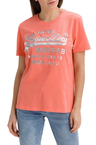 Superdry Tričko Pg Metallic Entry Tee