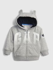 Gap Baby mikina Logo fr ft arch fz hood 12-18M