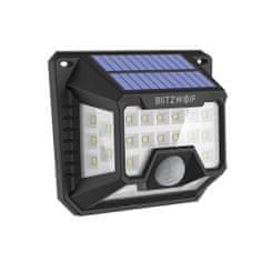 Blitzwolf BW-OLT3 2x nástěnná LED solární lampa s detektorem pohybu, černá