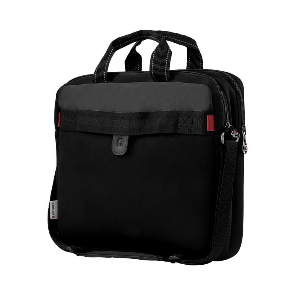 Wenger SHERPA dvoukomorová brašna na notebook 16", černá