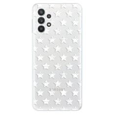 iSaprio Silikonové pouzdro - Stars Pattern - white pro Samsung Galaxy A32 5G