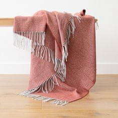 LinenMe Terra Cota Cotton Throw Valeria 130x170 cm