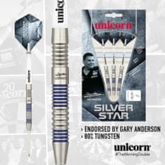 Unicorn Šipky steel Silver Star GA2 - Gary Anderson - 20g
