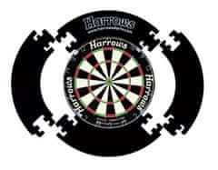 Harrows Surround 4 Piece Dartboard - kruh kolem terče - Black