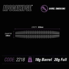 Winmau Šipky Apocalypse - Style 2 - 20g