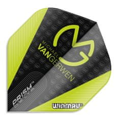 Winmau Letky Prism Delta - Michael van Gerwen - Black and Green W6915.207