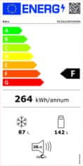 Beko lednice s mrazákem RCSA240M30WN