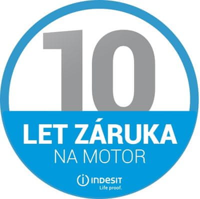 10letá záruka na motor