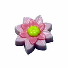 Kraftika 1ks dekor lotus flower heart jóga lily flower plastic soap