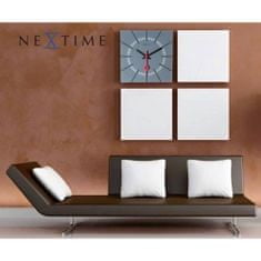 NEXTIME Designové nástěnné hodiny 8636gs Nextime Stazione 35cm