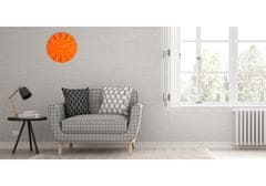 Future Time Designové nástěnné hodiny Future Time FT2010OR Round orange 40cm