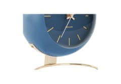 Karlsson Designové stolní hodiny 5832BL Karlsson 25cm