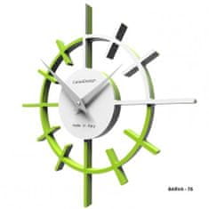 CalleaDesign Designové hodiny 10-018 CalleaDesign Crosshair 29cm (více barevných variant) Barva zelené jablko-76